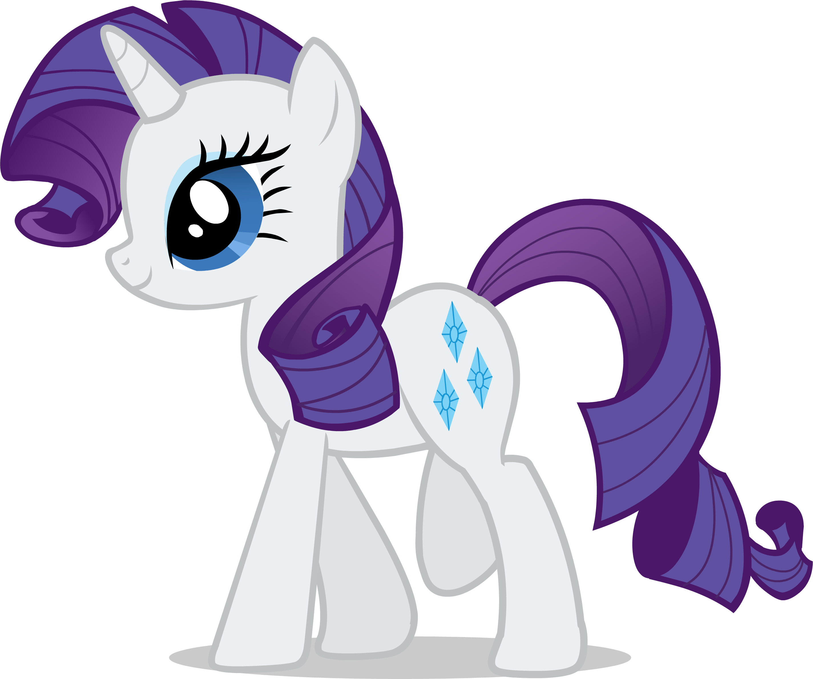 Image Aip Rarity Png Friendship Is Magic - My Little Pony Rarity Alicorn Clipart (2849x2380), Png Download