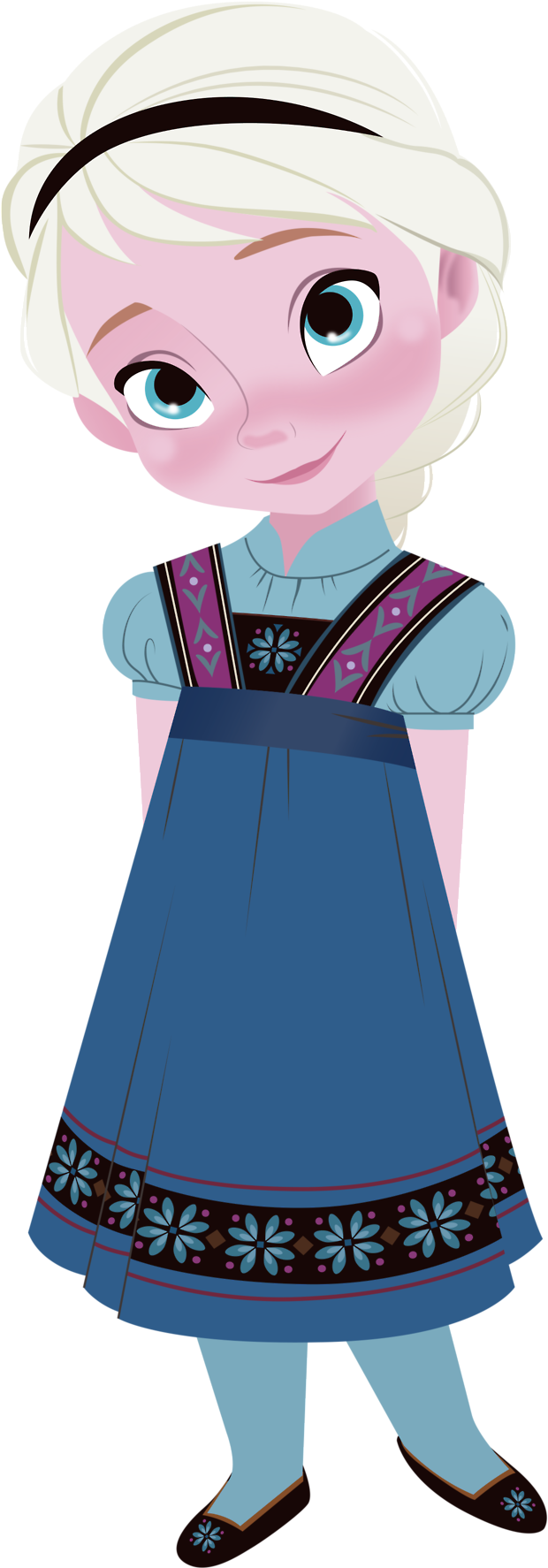 Frozen-constable Imagenes Variadas, Dibujos Bonitos, - Little Elsa Frozen Clipart (853x1920), Png Download