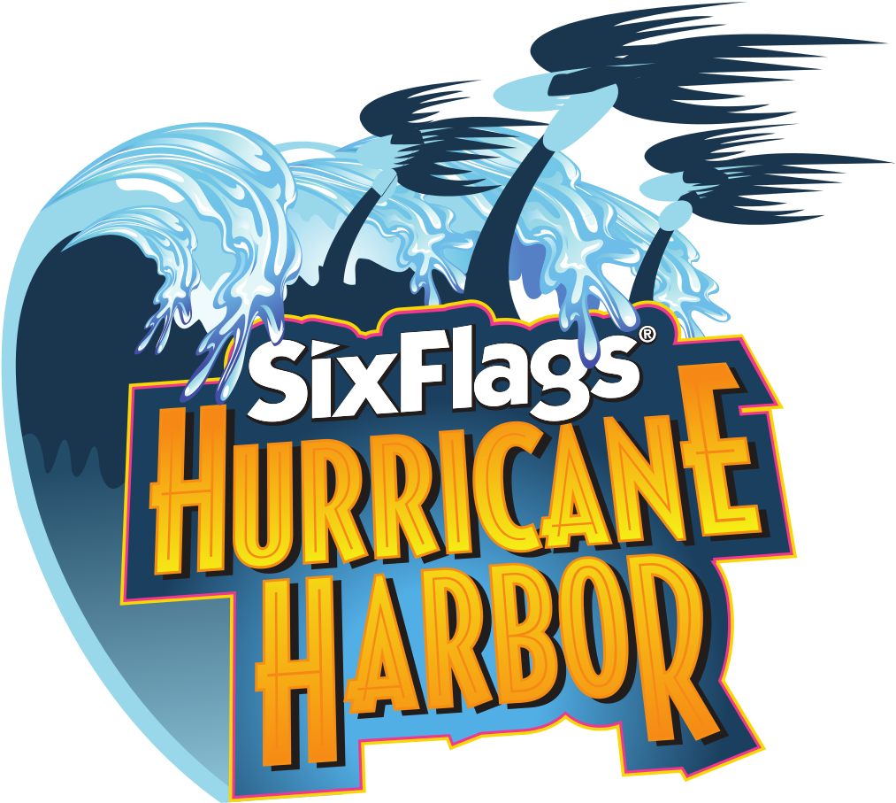 Six Flags Hurricane Harbor Logo , Png Download Clipart (1013x907), Png Download