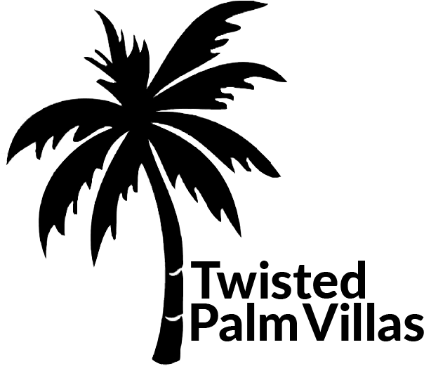 We Buy Sea Side And Start Drawing Twisted Palm Villas - Palm Trees Clipart (650x605), Png Download