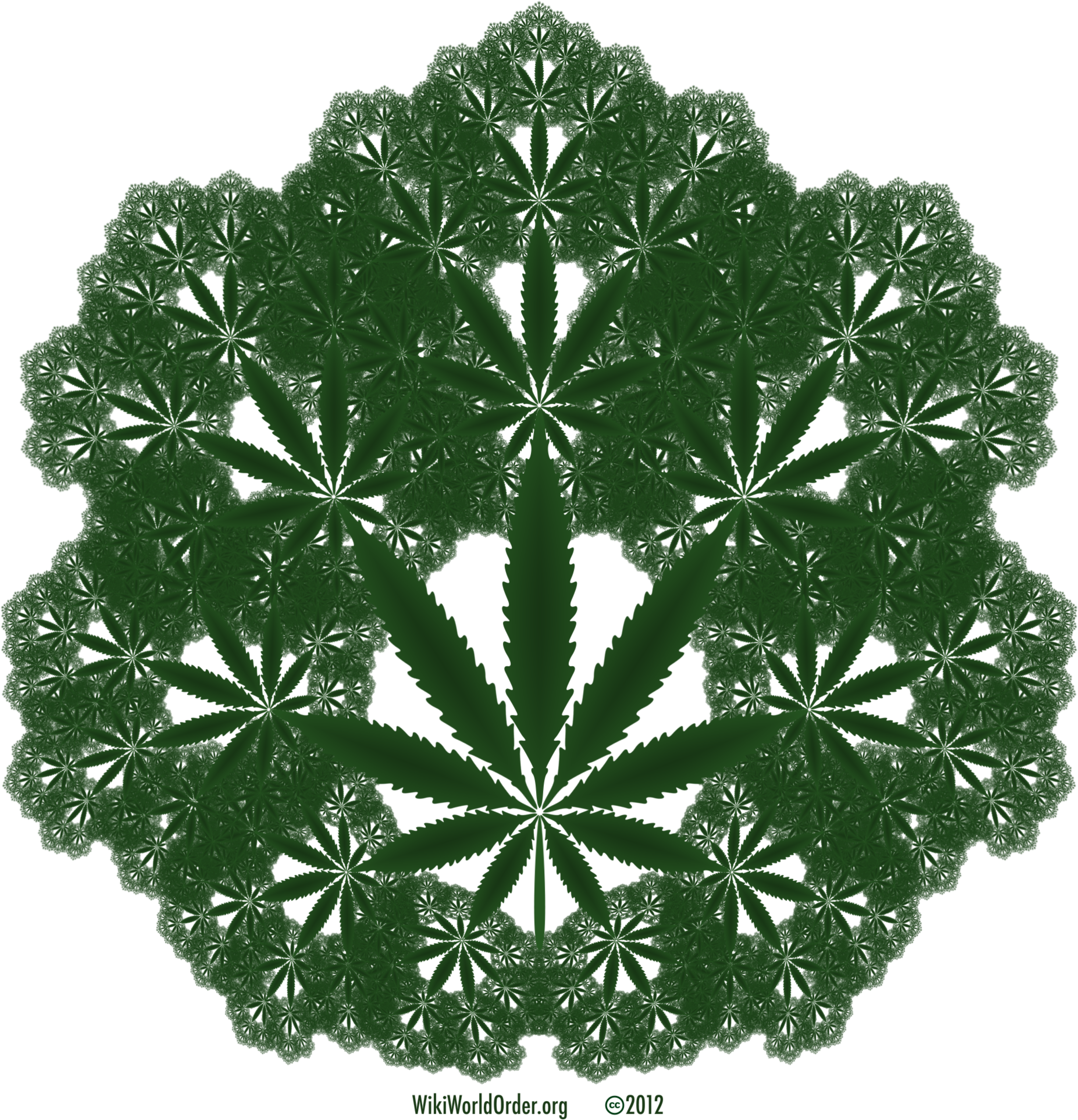 Pot Leaf Png Clipart (6420x6420), Png Download