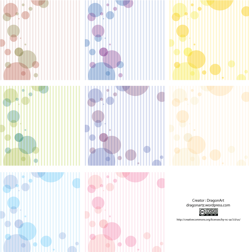 Circles And Stripes Background Cs By Dragonart - Polka Dot Clipart (961x971), Png Download