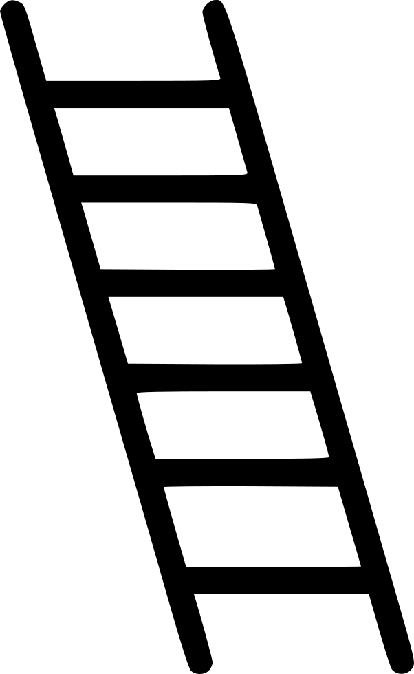 Ladder Png Clipart - Ladder Clipart Transparent Background (602x980), Png Download