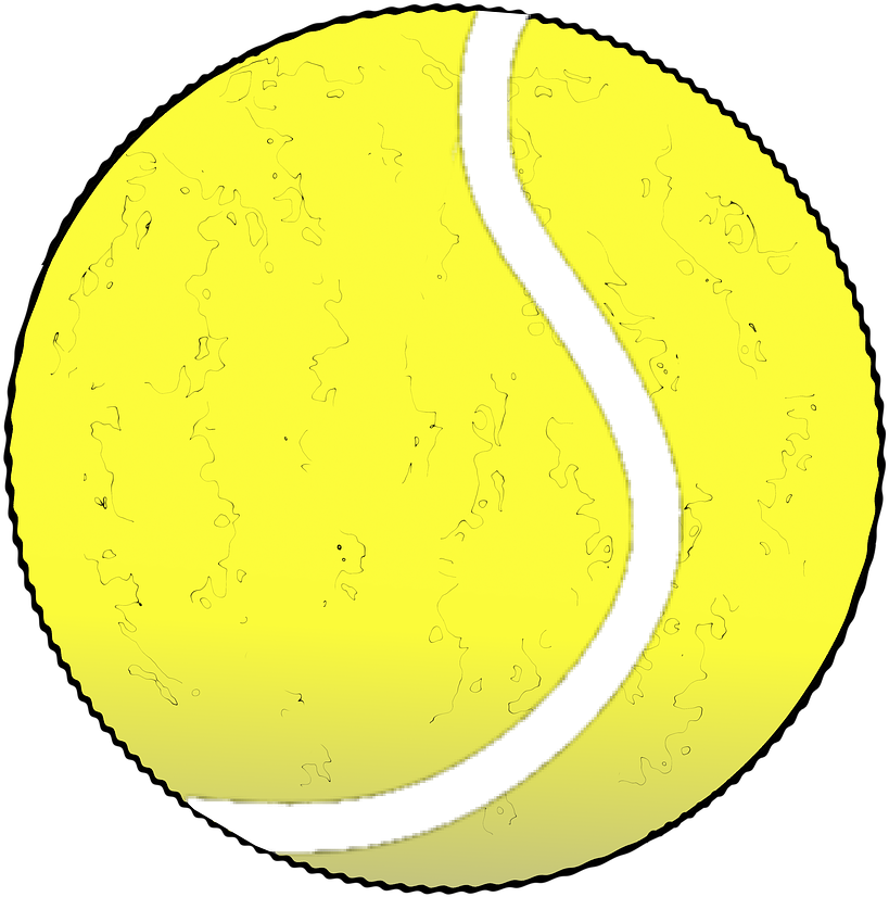 Tennis Ball Ball Sport - Taj Mahal Clipart (1280x960), Png Download