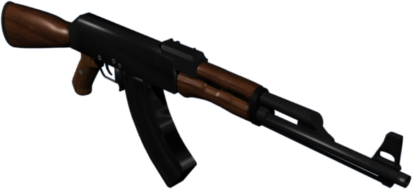 Ak 47 Png - Firearm Clipart (800x600), Png Download