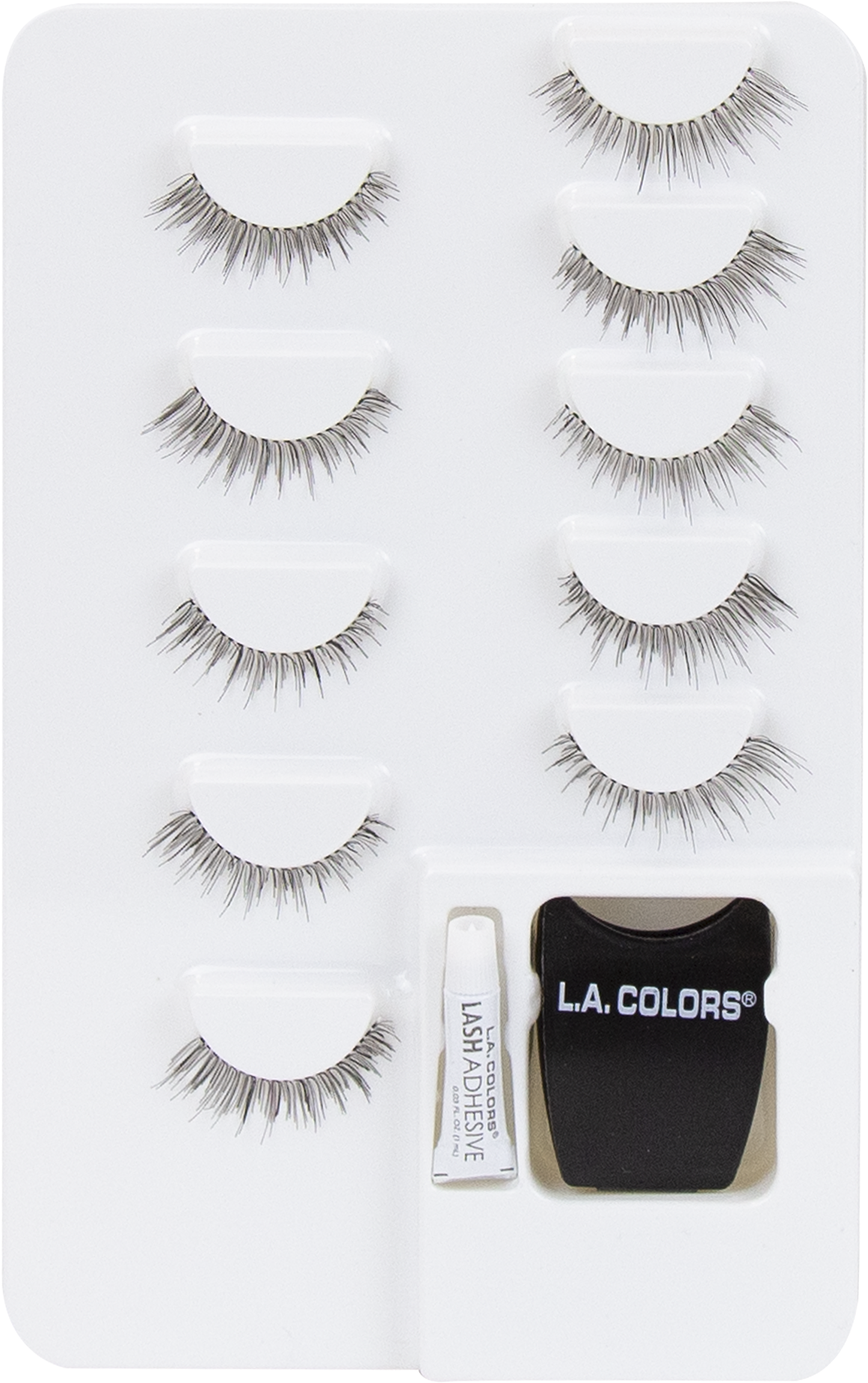 Colors 7 Piece 5-days Worth Of Lashes, Lash Applicator, - Eyelash Extensions Clipart (2000x2000), Png Download