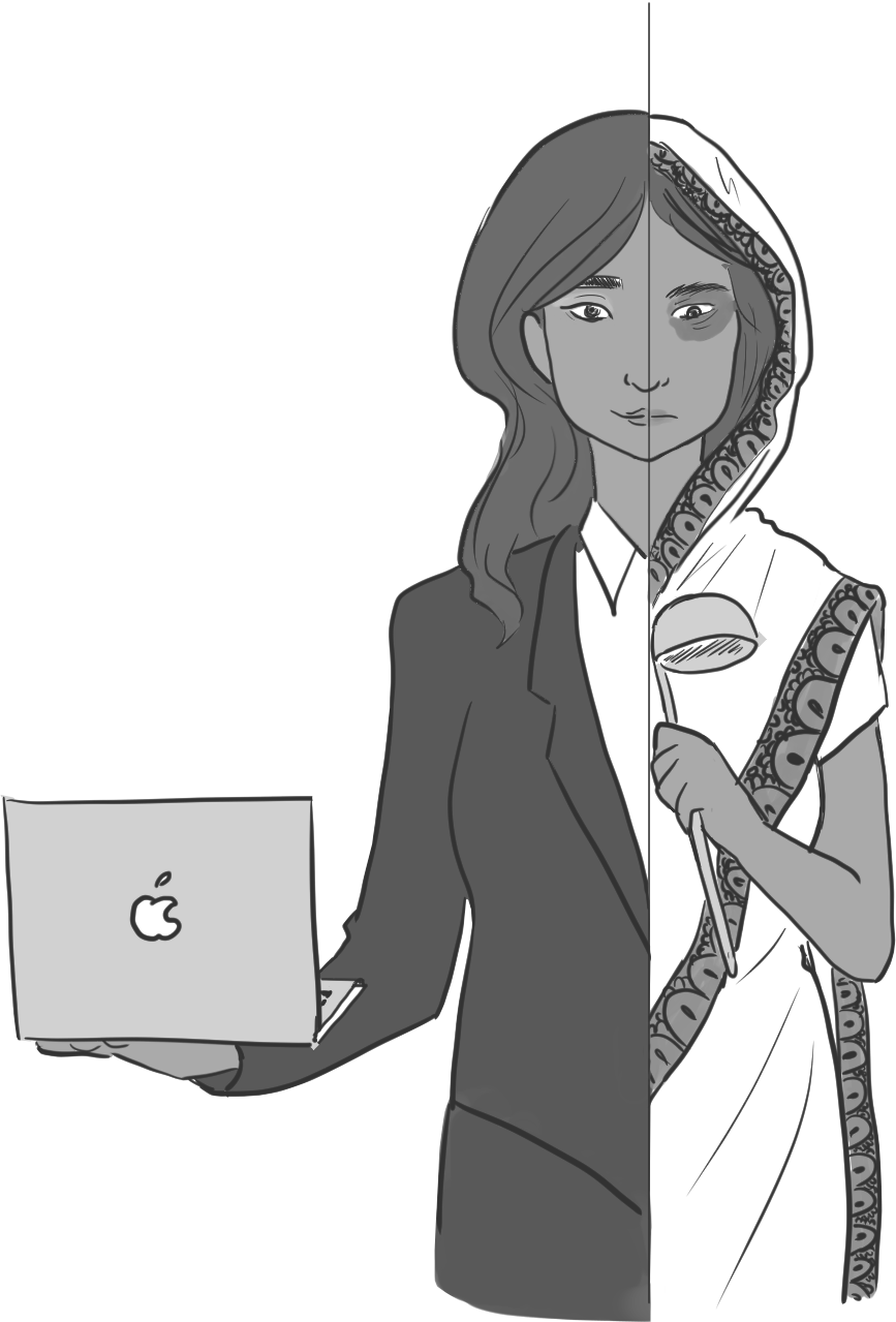 The Paradox Of The Bong Woman - Women Silenced Clipart - Png Download (867x1279), Png Download