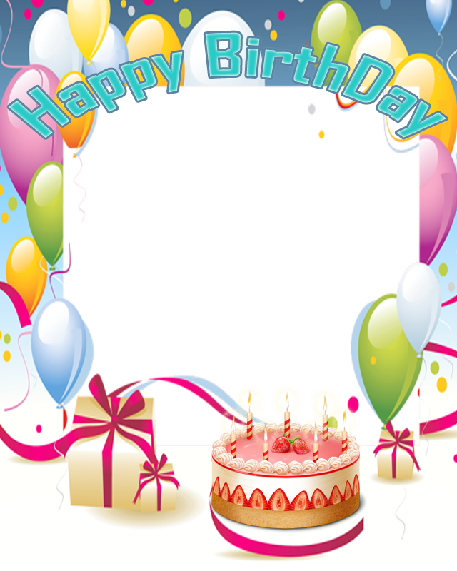 640 X 800 13 - Happy Birthday App Download Clipart (640x800), Png Download