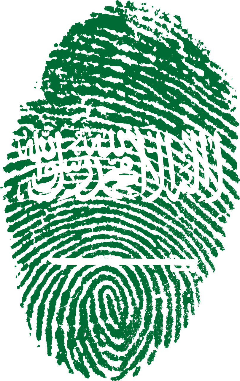 Fingerprint Png - Saudi Arabia Fingerprint Clipart (809x1280), Png Download