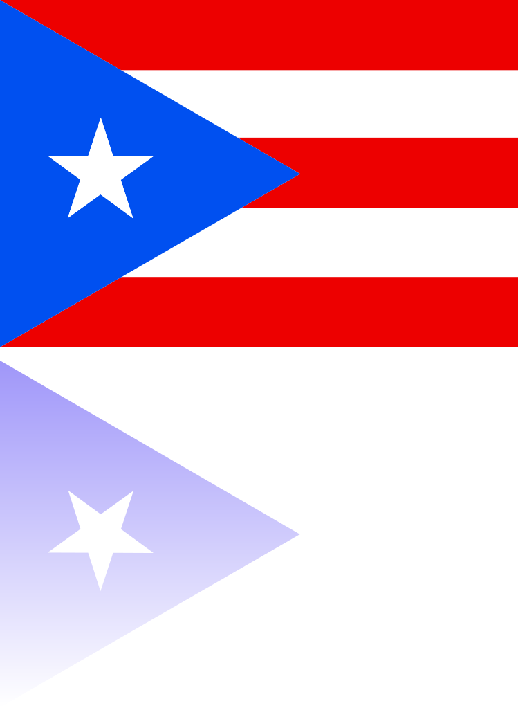 Pr Flag Reflection - Alternate History East Africa Clipart (749x1023), Png Download