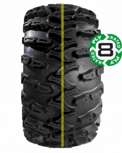 Atv Grim Reaper Tire 26 9 14 Polaris Rzr Can Am Maverick - Grim Reaper Atv Tires Clipart (706x506), Png Download