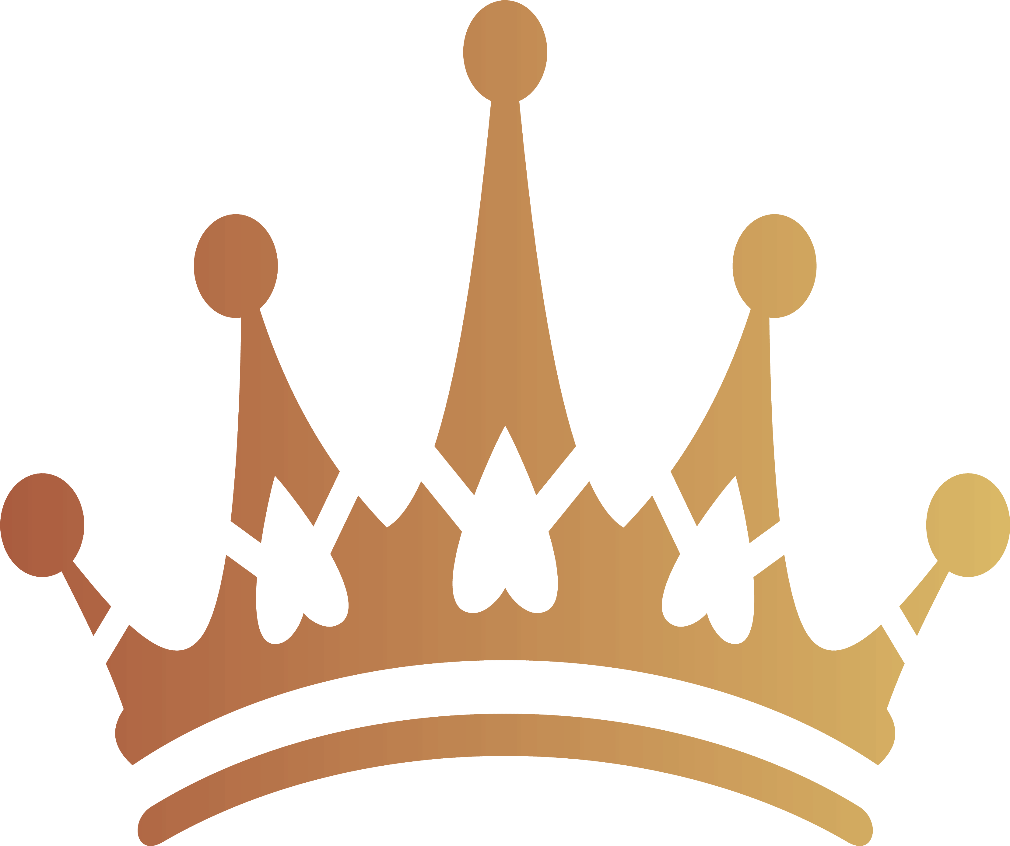 Design Transprent Png Free - Crown Logo Free Download Clipart (3317x2818), Png Download