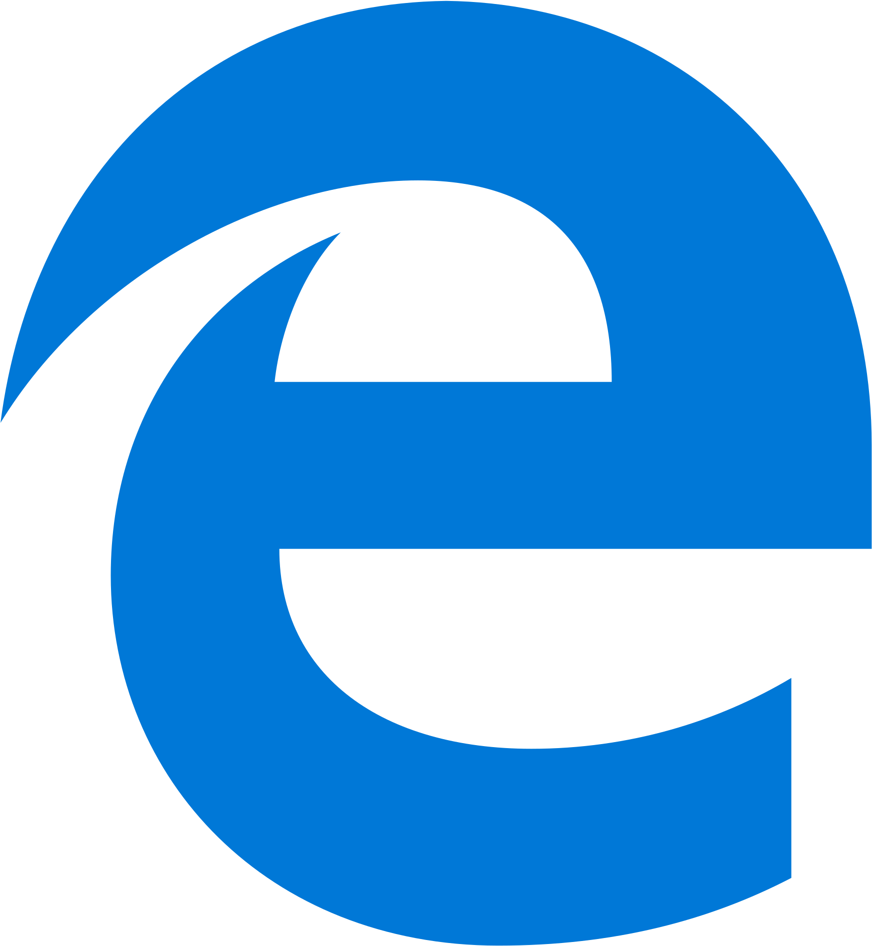 Microsoft Edge - Transparent Edge Icon Clipart (1200x1200), Png Download