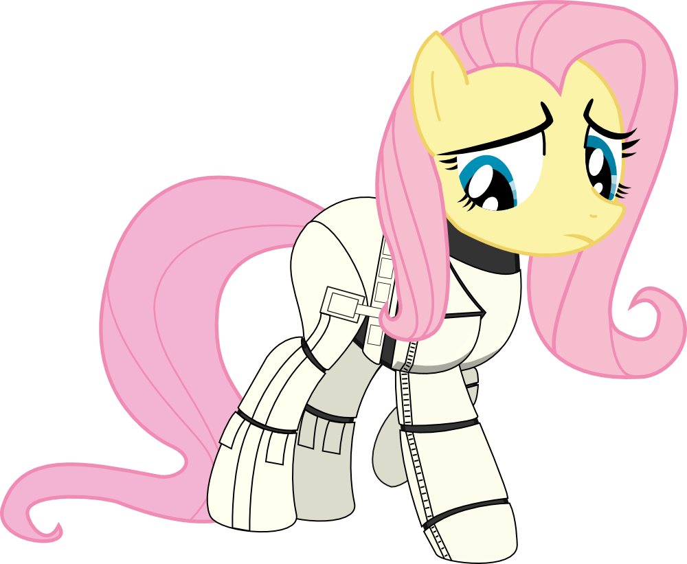 Scribblez, Fluttershy, Safe, Solo, Star Wars, Stormtrooper - My Little Pony Stormtrooper Clipart (1000x821), Png Download