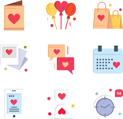 Valentines Day Clipart (600x564), Png Download