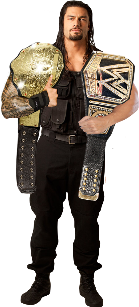 Wwe World Heavyweight Champion Roman Reigns - Roman Reigns Full Size Clipart (561x997), Png Download