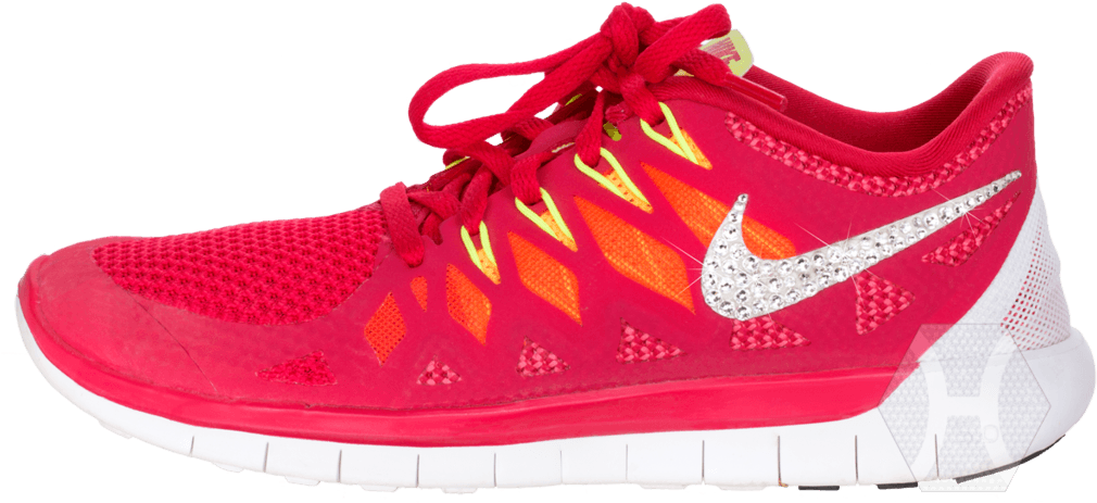 Running Shoes Png Free Download - Red Nike Shoes Png Clipart (600x600), Png Download