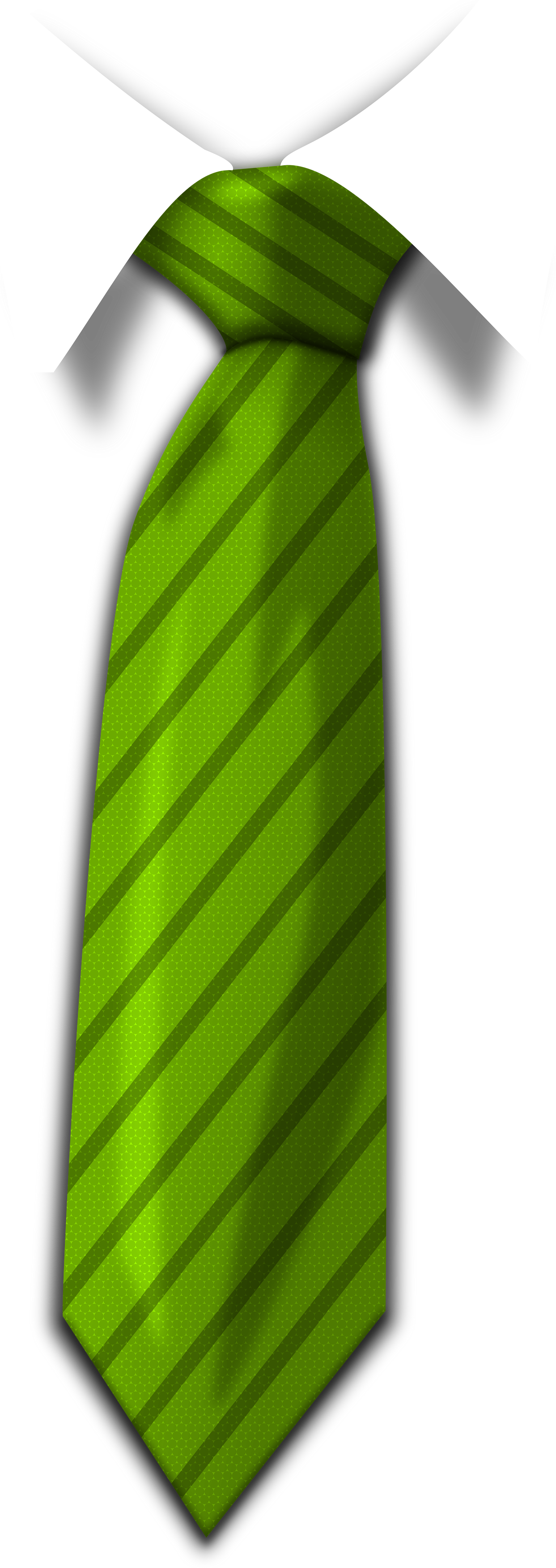 Green Tie Png Image - Corbata Verde Png Clipart (1243x3500), Png Download