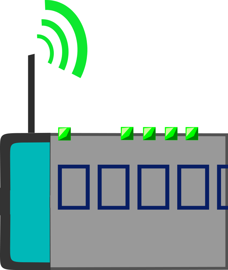 Wifi Png Clipart (759x900), Png Download