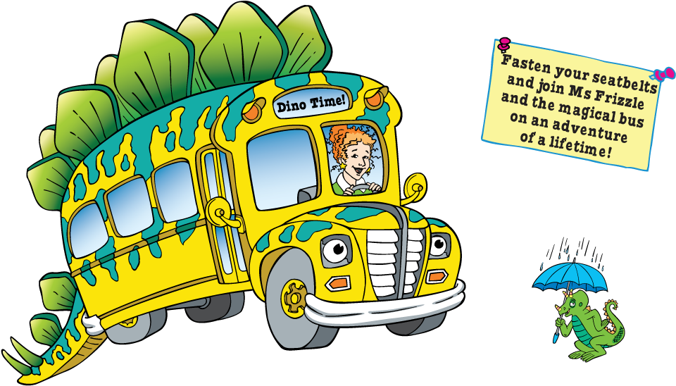 Vector Library Stock Radical About Us Dvds - "the Magic School Bus" (1994) Clipart (971x559), Png Download