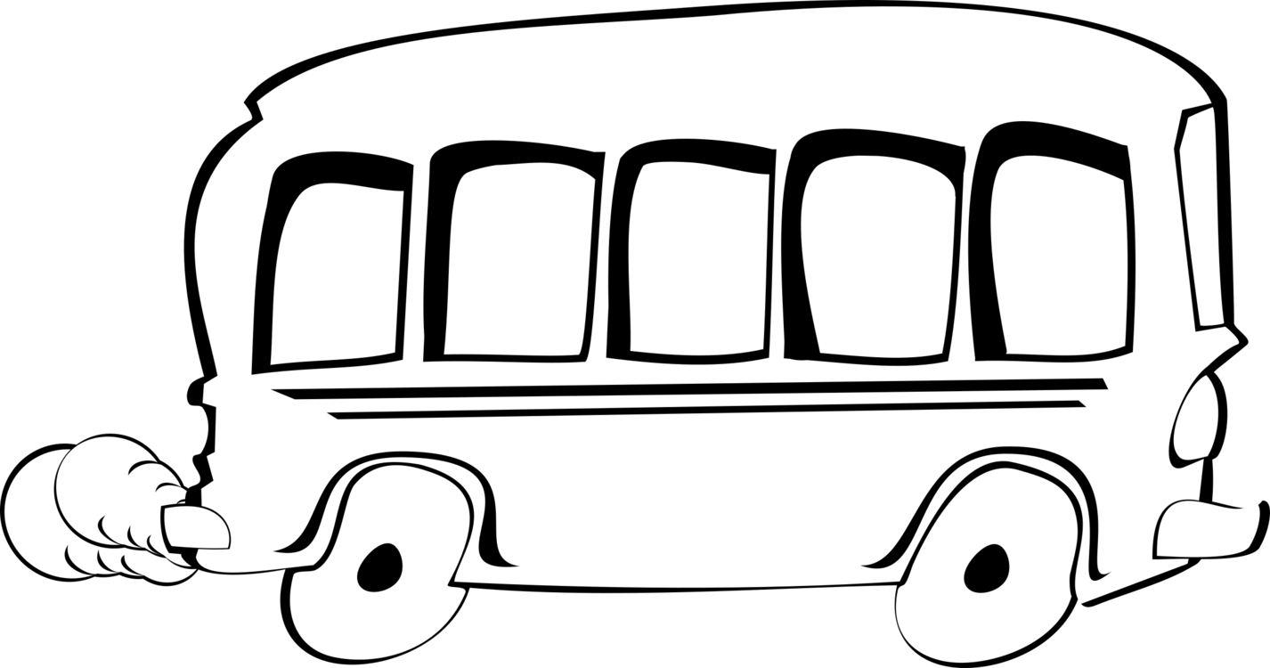 School Bus Bus Driver Cartoon Drawing - Cartoon Bus Clipart - Png Download (1426x750), Png Download