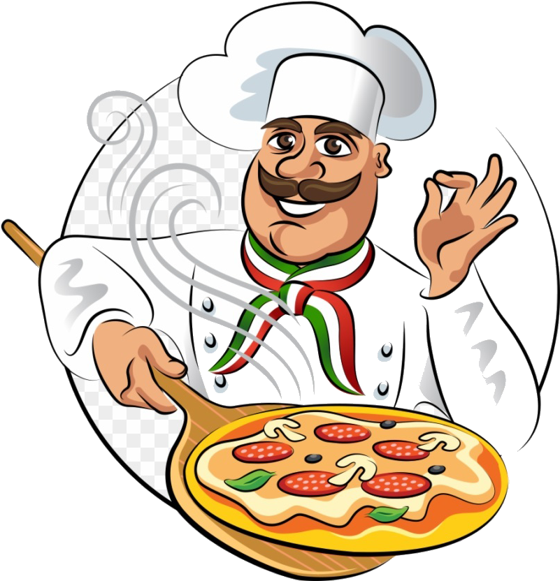 Highly Experienced Chef Faculty - Logomarca De Pizzaria Delivery Clipart (840x913), Png Download