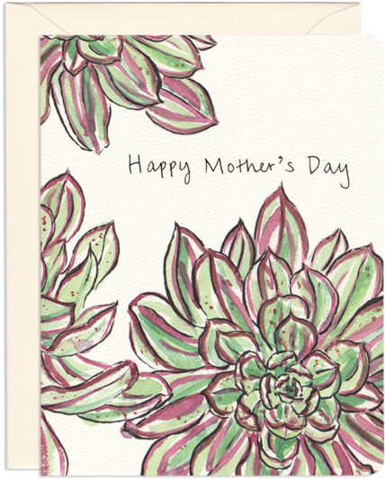 Mother's Day Plant Greeting Card - Protea Clipart (600x600), Png Download