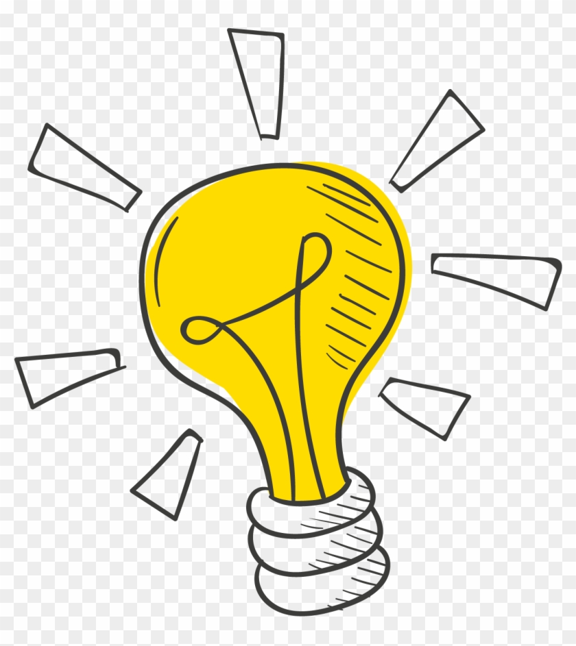 Light Idea Bulb Incandescent Download Hd Png Clipart - 電燈泡 Png Transparent Png