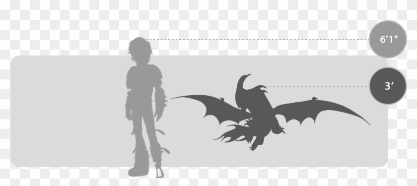 Night Terror Dragon Size Clipart