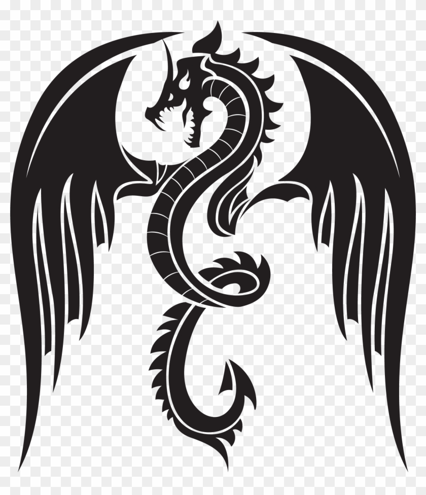Tattoo Desktop Wallpaper Chinese Dragon Free Download - Stickers Dragon Clipart