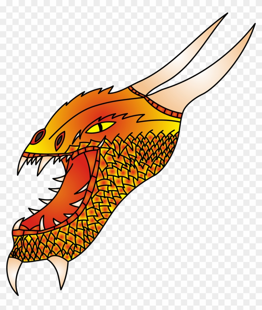 Dragon No Background The Head Of The Clipart #1191