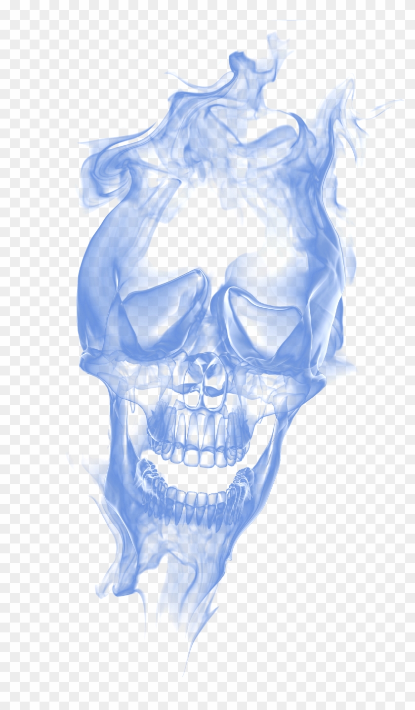Smoke Skull Png Clipart