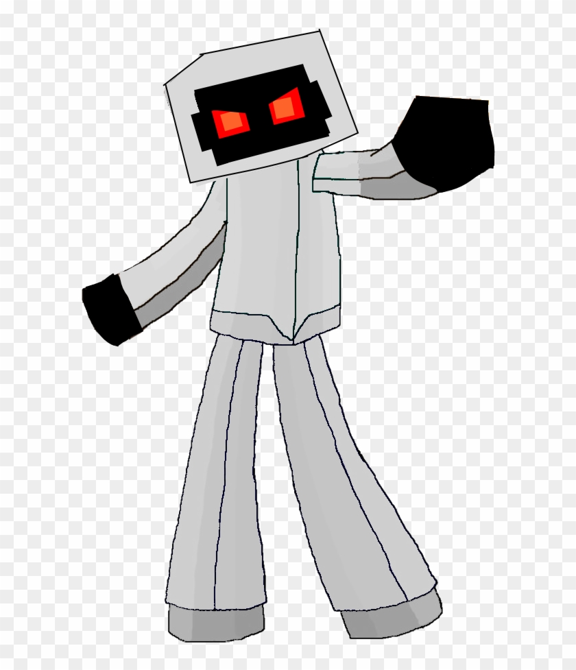 Slenderman Minecraft Fan Art - Entity 303 Fan Art Clipart