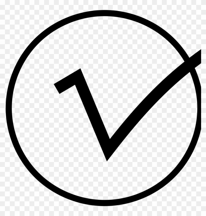 Green Checkmark And Red Minus Clip Art Download - Checkmark Clipart Black And White - Png Download #1468