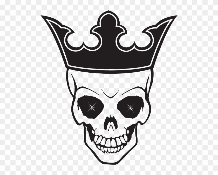 Download - De Calaveras En Blanco Y Negro Clipart
