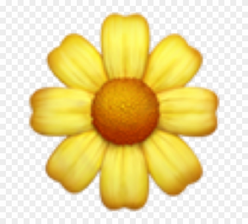 Emoji Sticker - Flower Emoji Transparent Background Clipart #1794