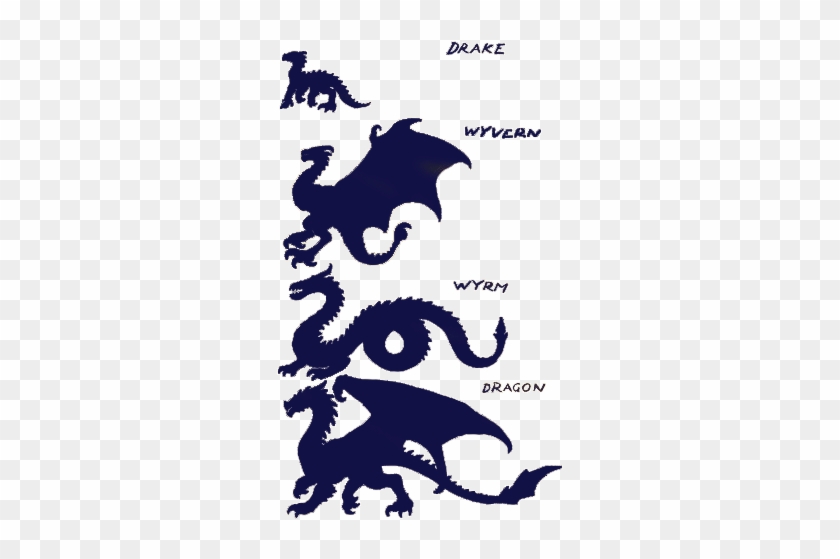 Know Your Dragon Classifications - Dragon Difference Clipart