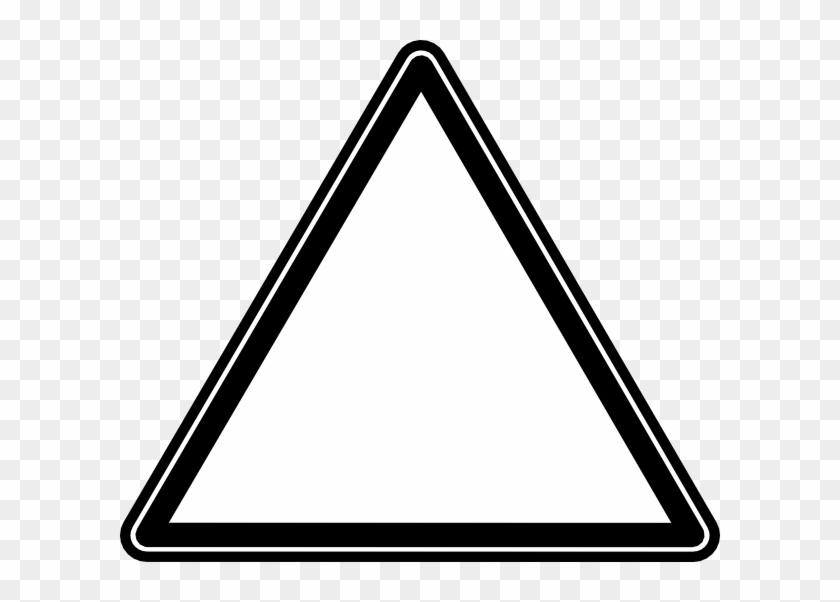 Triangle Clipart Black And White - Png Download #188