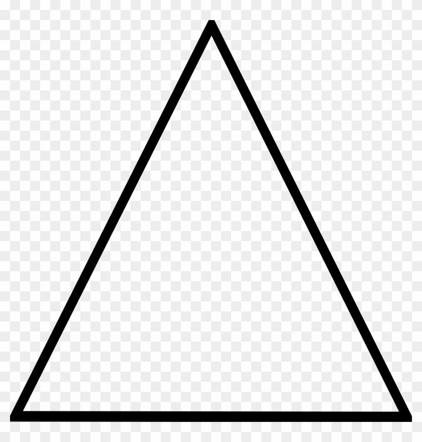 Drawing Symbol Triangle Computer Icons Shape - Pattern Block Triangle Template Clipart