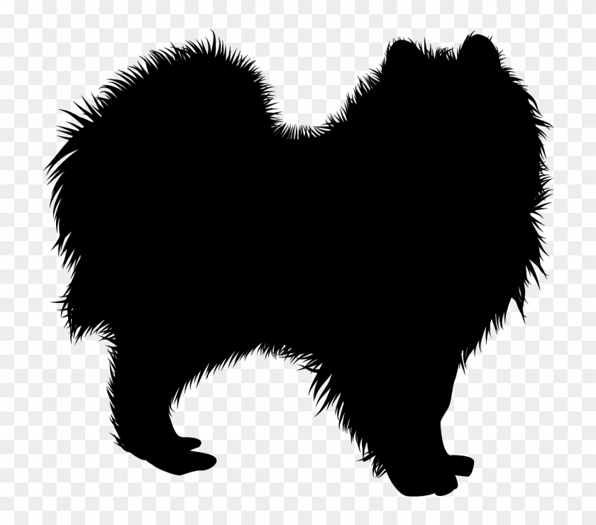 Pomeranian Silhouette At Getdrawings - Dog Silhouette Png Transparent Pomeranian Clipart