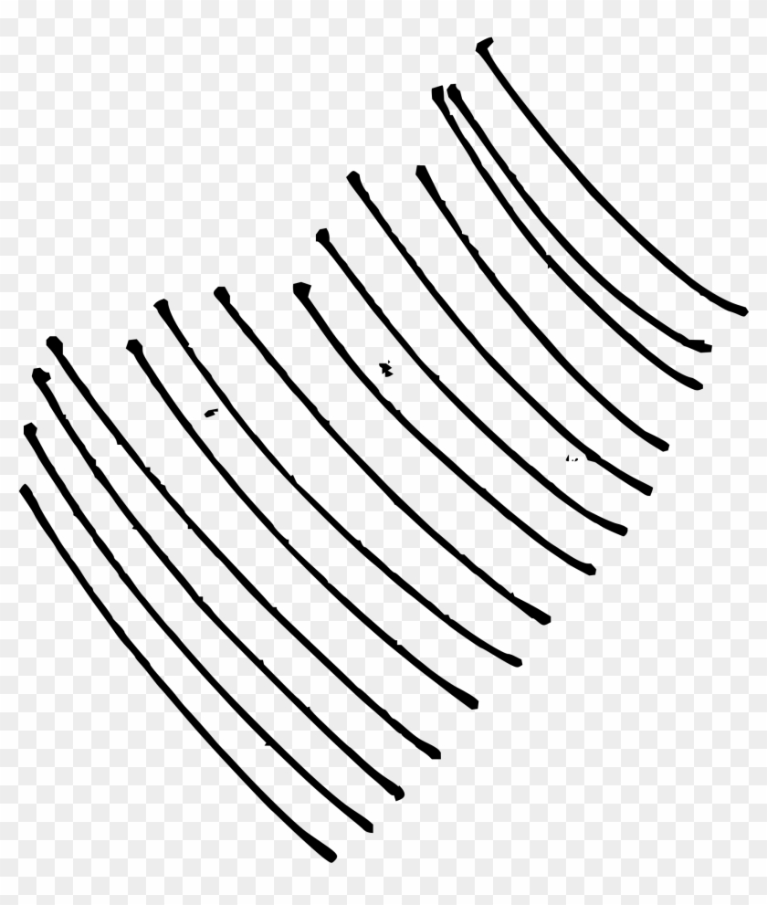 2415 X 2400 6 - Cartoon Movement Lines Png Clipart