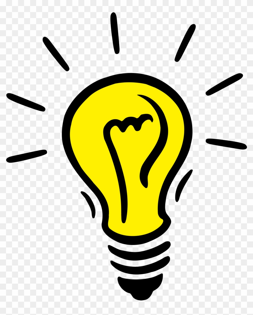 Bulb Idea Png - Light Bulb Clipart Transparent Background #209