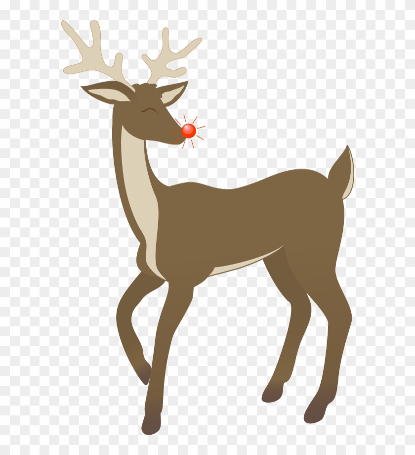 Rudolph Clip Art Free - Rudolph The Reindeer Clipart - Png Download #2204