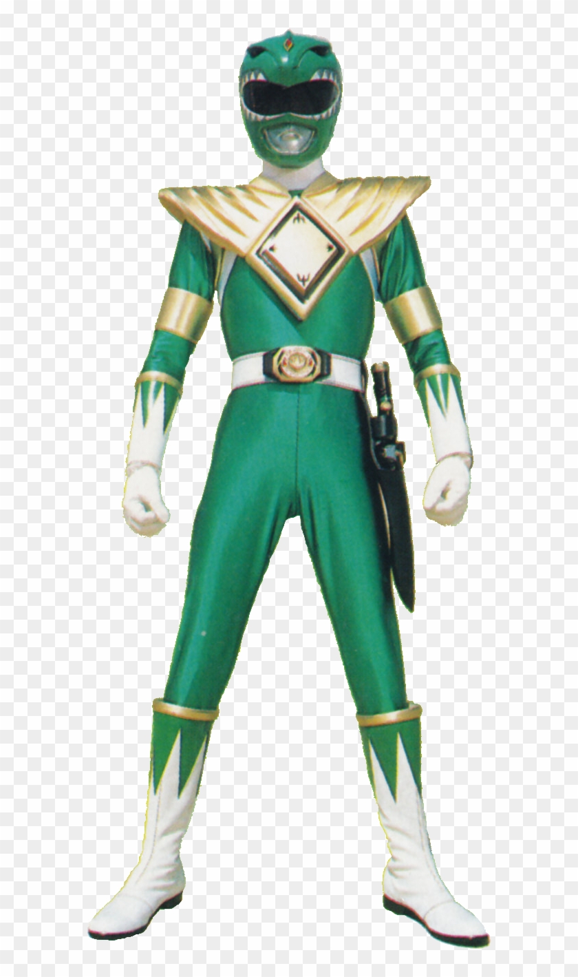 Power Rangers Free Png Image - Power Rangers Mighty Morphin Green Clipart #2276