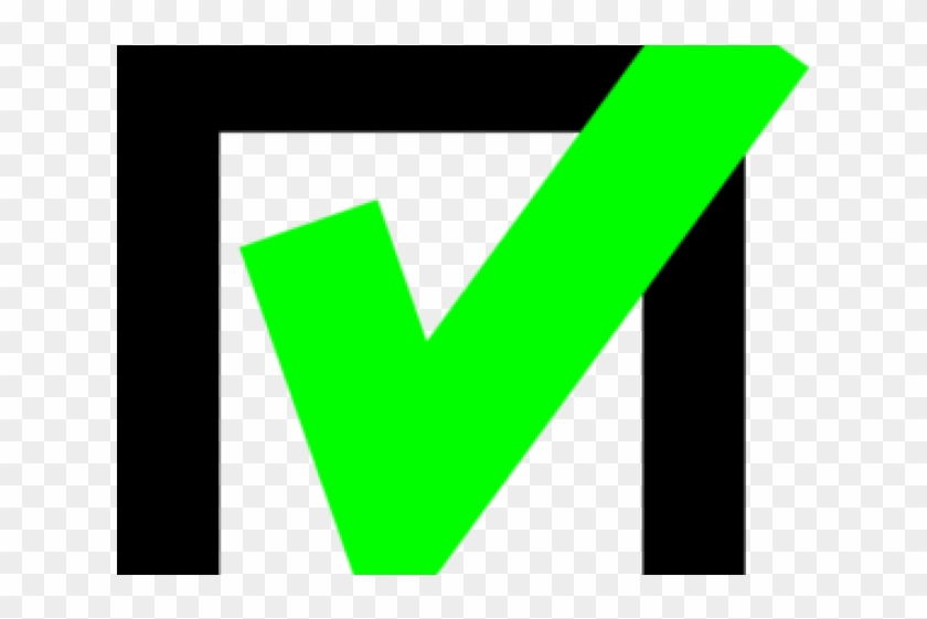 Green Tick Clipart Tik - Graphic Design - Png Download #2297