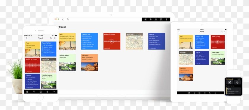 The Most Beautiful Note-taking App Across Devices - Zoho Notebook Clipart #2343