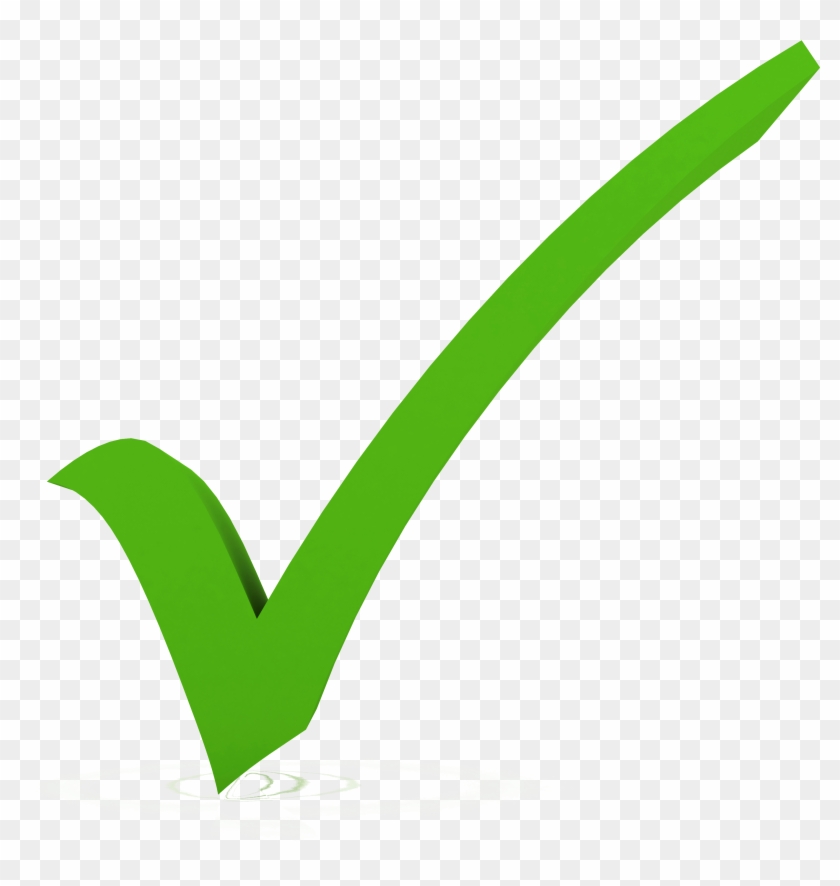 Checkmark Png - Green Check Mark Transparent Ppt Clipart