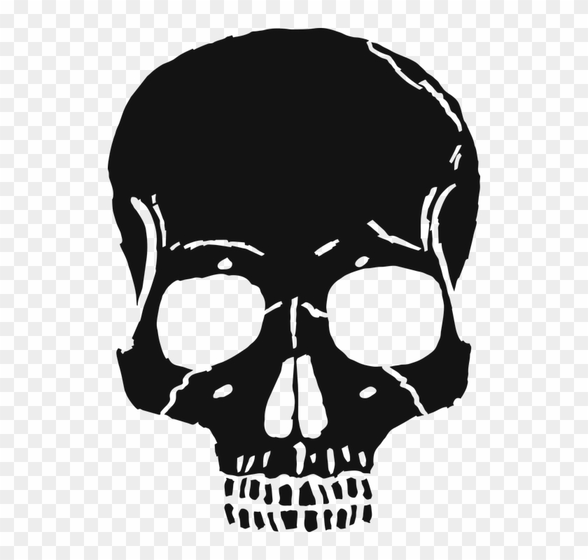 Bone Skull Png Picture - Weed Skull Svg Clipart