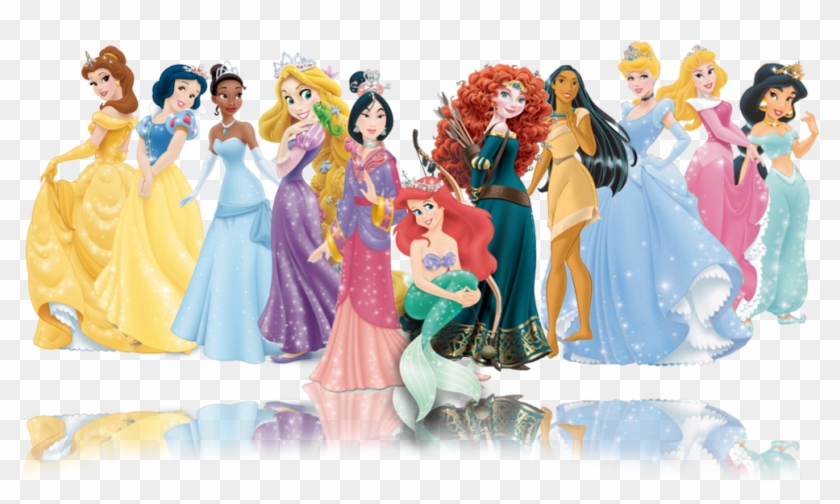 Disney Princesses High Quality Png - Disney Princesses With Tiaras Clipart #2851