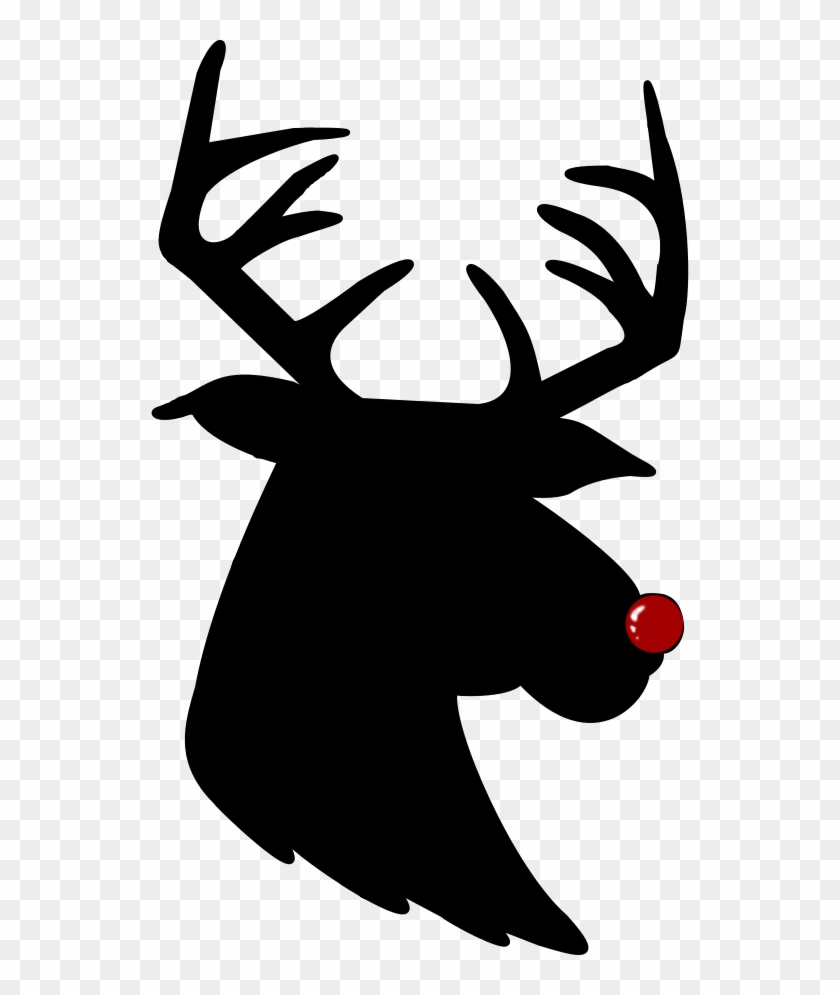 Rudolph Gift Tags For Christmas - Elk Clipart #3049